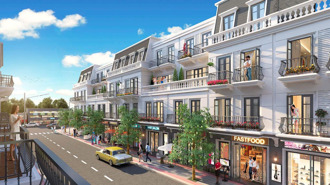 Bán shophouse Vinhomes Vũ Yên Hải Phòng diện tích 68m2